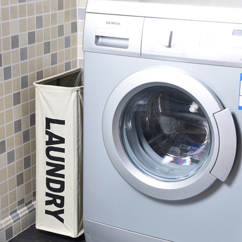 Foldable Fabric Laundry Hamper - Home Essentials Bathroom Organizer avis et prix