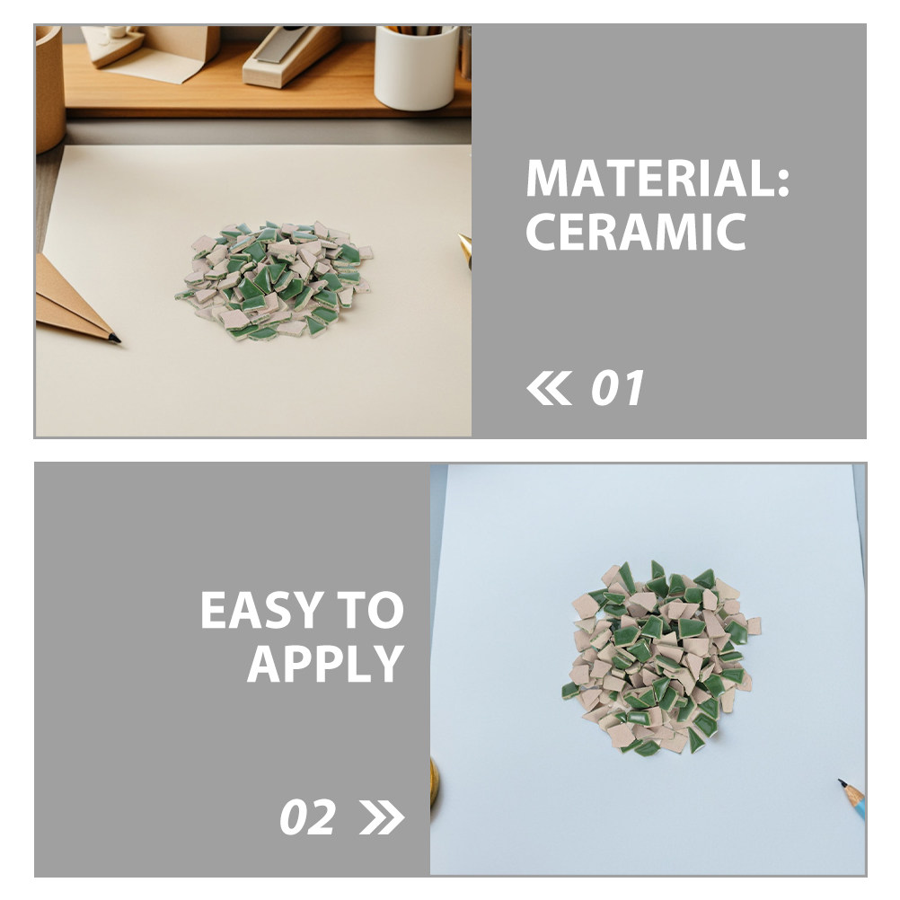 1Pack DIY Irregular Broken Cer - Home Bathroom Tiles avis et prix