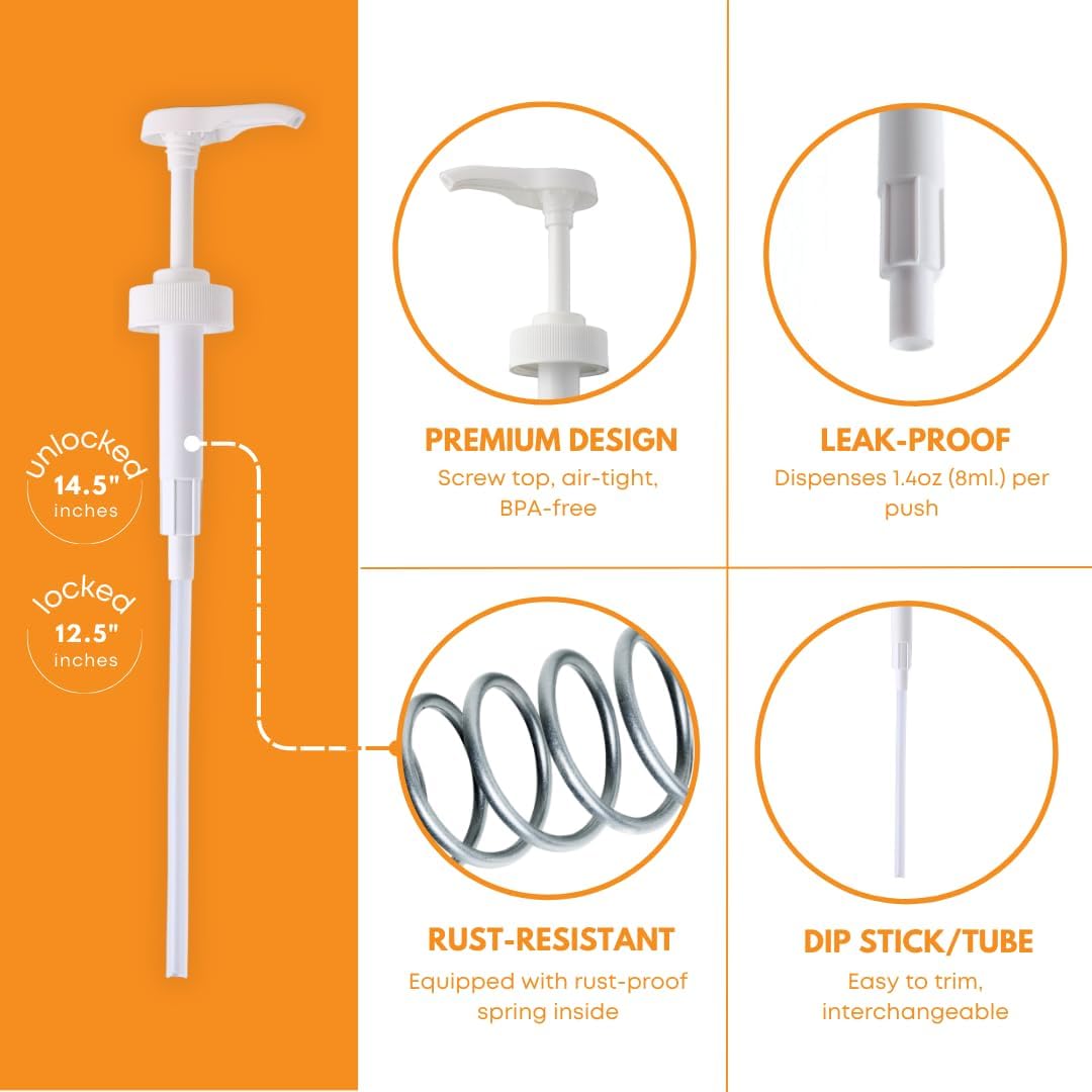 Half Gallon Glass Laundry Dete - Soap Dispenser Pump avis et prix