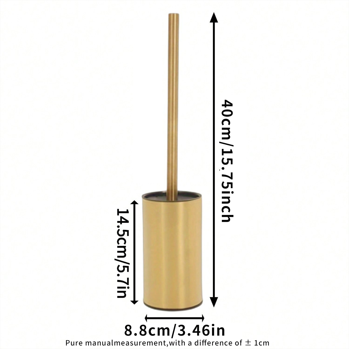 Golden round stainless steel t - Home Bathroom Cleaner avis et prix