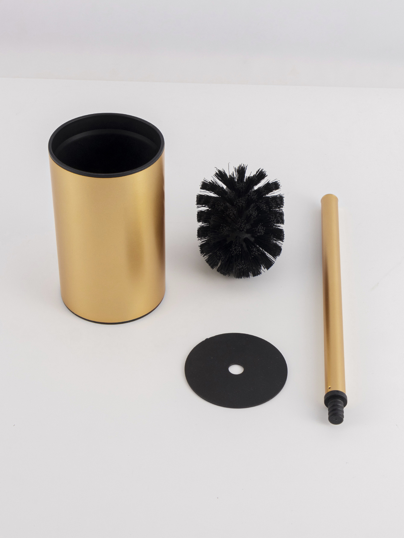 Golden round stainless steel t - Home Bathroom Cleaner avis et prix
