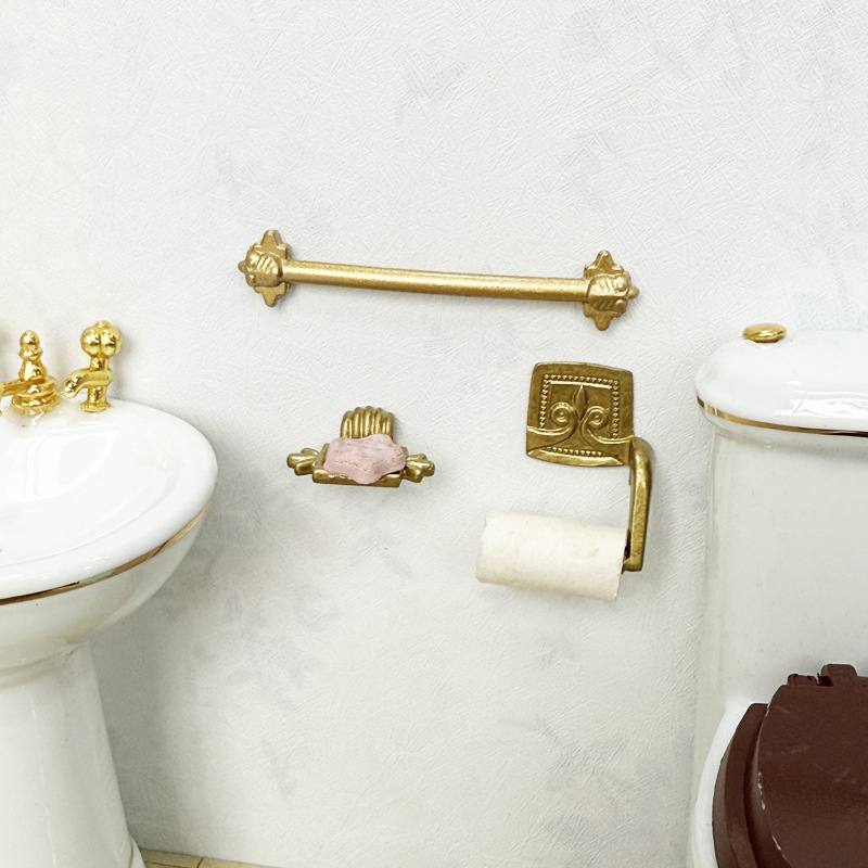 ●1/12 Dollhouse Simulation Pap - Bathroom Home Improvement avis et prix
