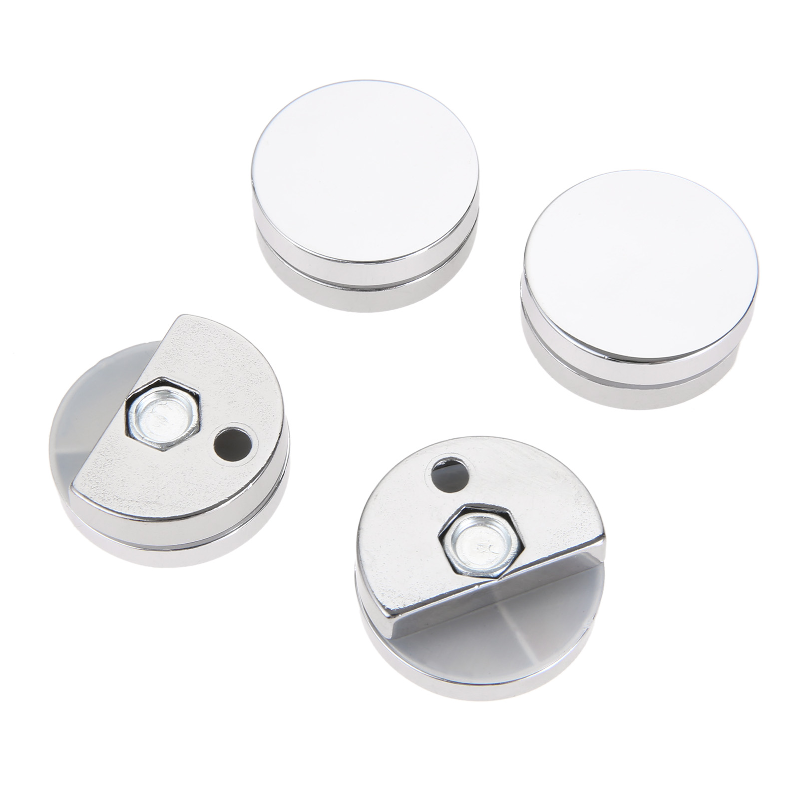 4Pcs 27mm Round Glass Clamp Mi - Home Hardware Bathroom Mirrors avis et prix