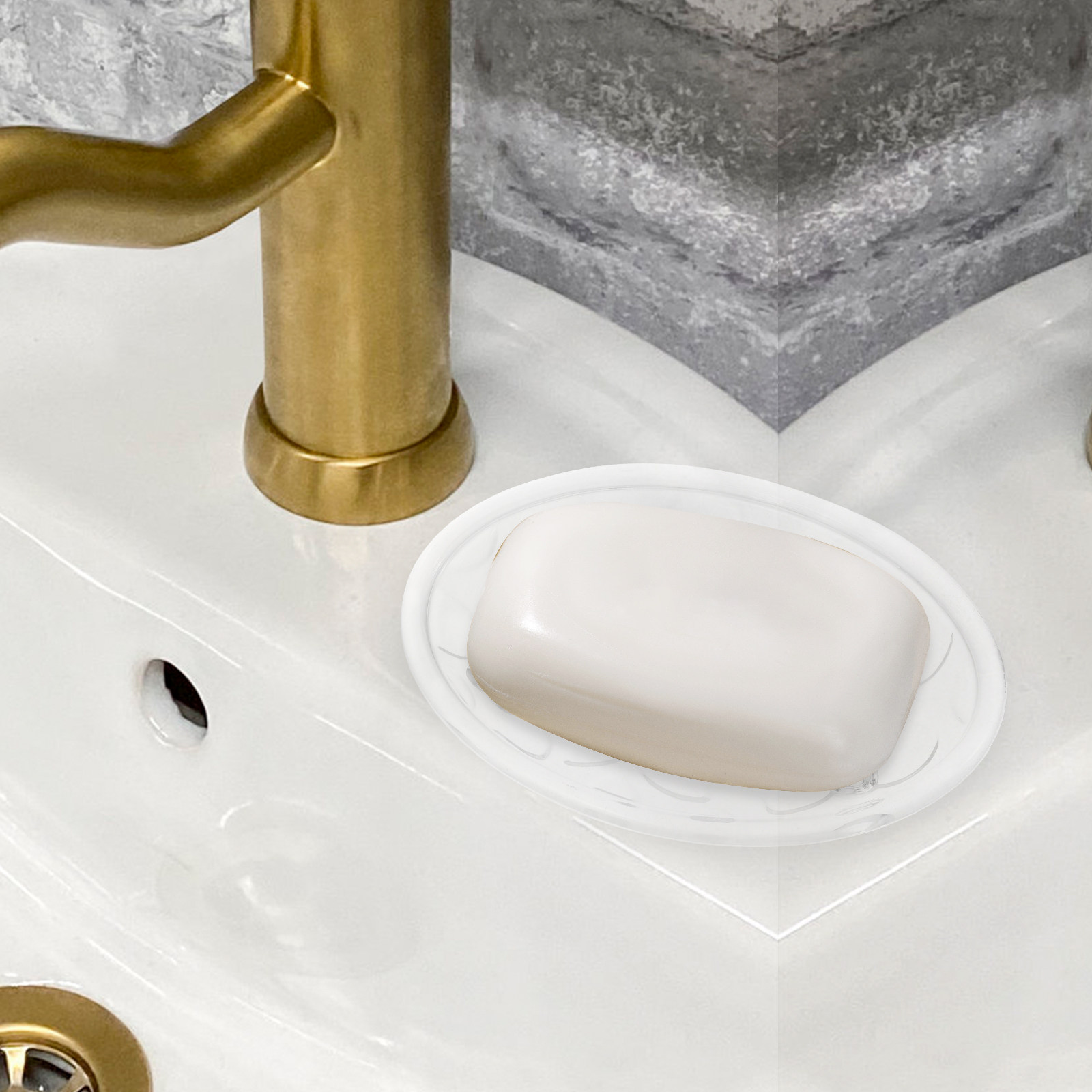 Transparent Glass Soap Box Com - Home Bathroom Design Simple avis et prix