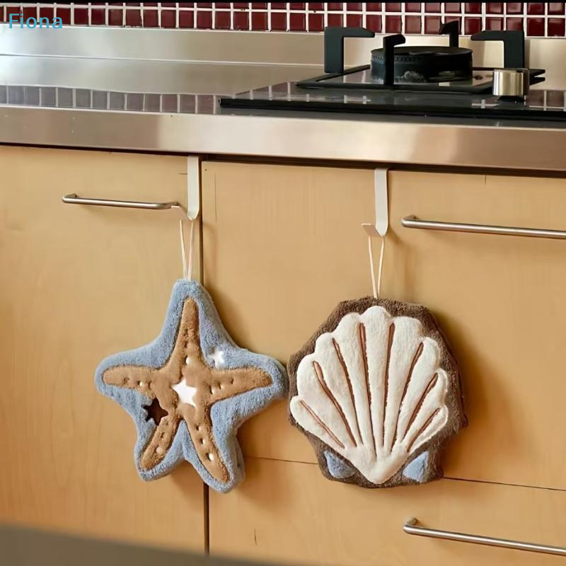 ✔Hanging Hand Towels,Starfish  - Home Bathroom Cleaner avis et prix