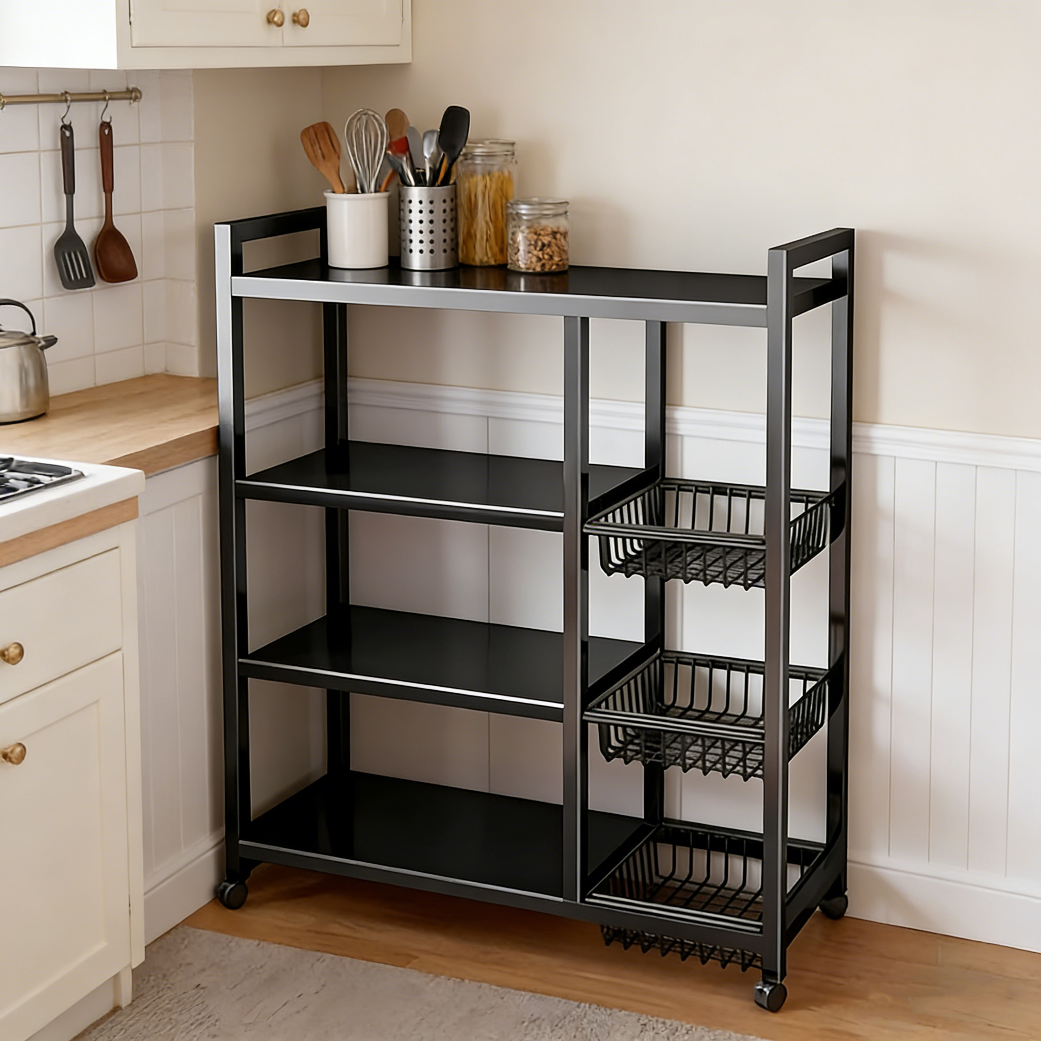 1pc portable storage rack, adj - Bathroom Home Improvement avis et prix