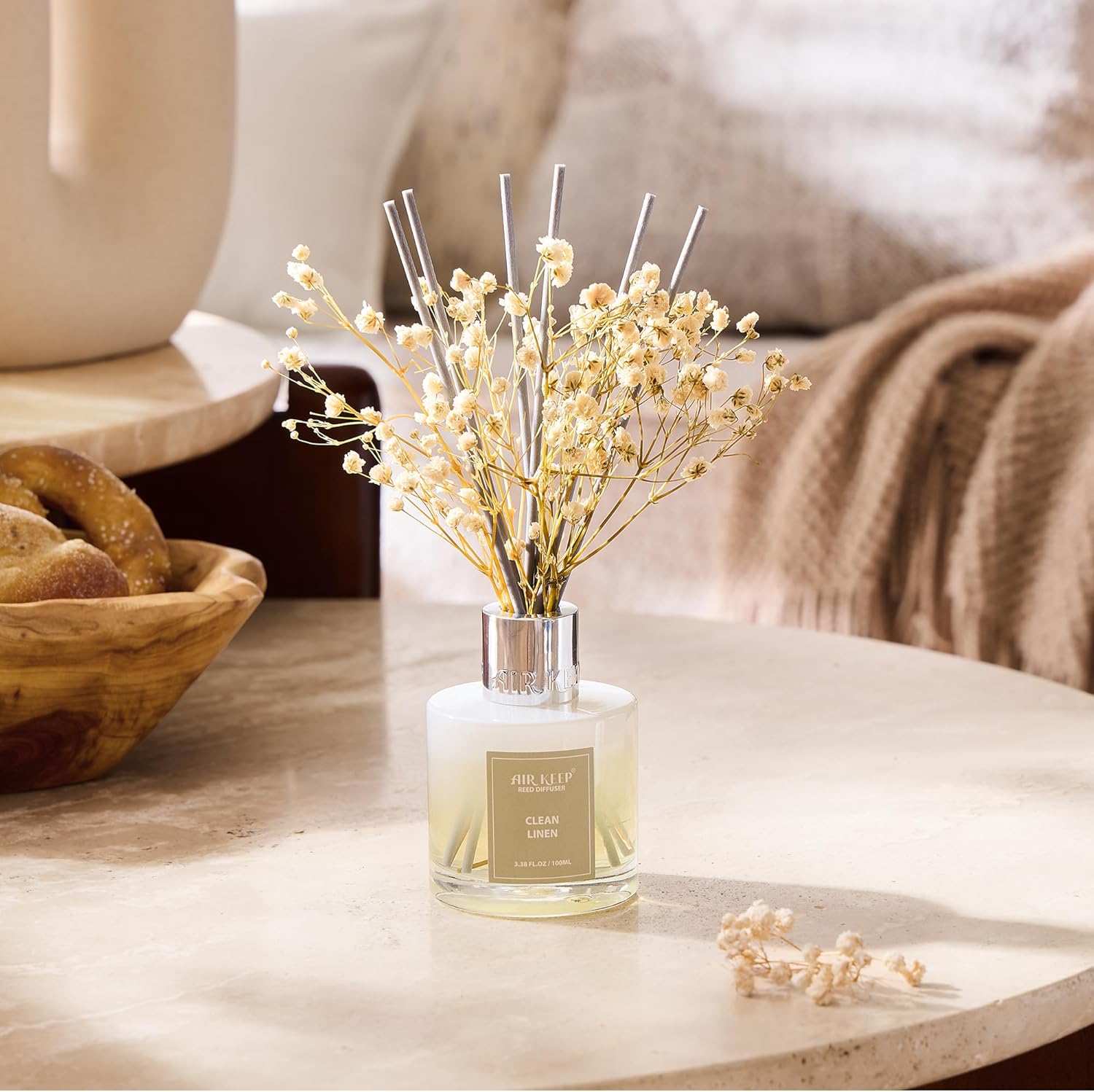 Reed Diffuser Set, 3.38 fl oz  - Home Bathroom Cleaner avis et prix
