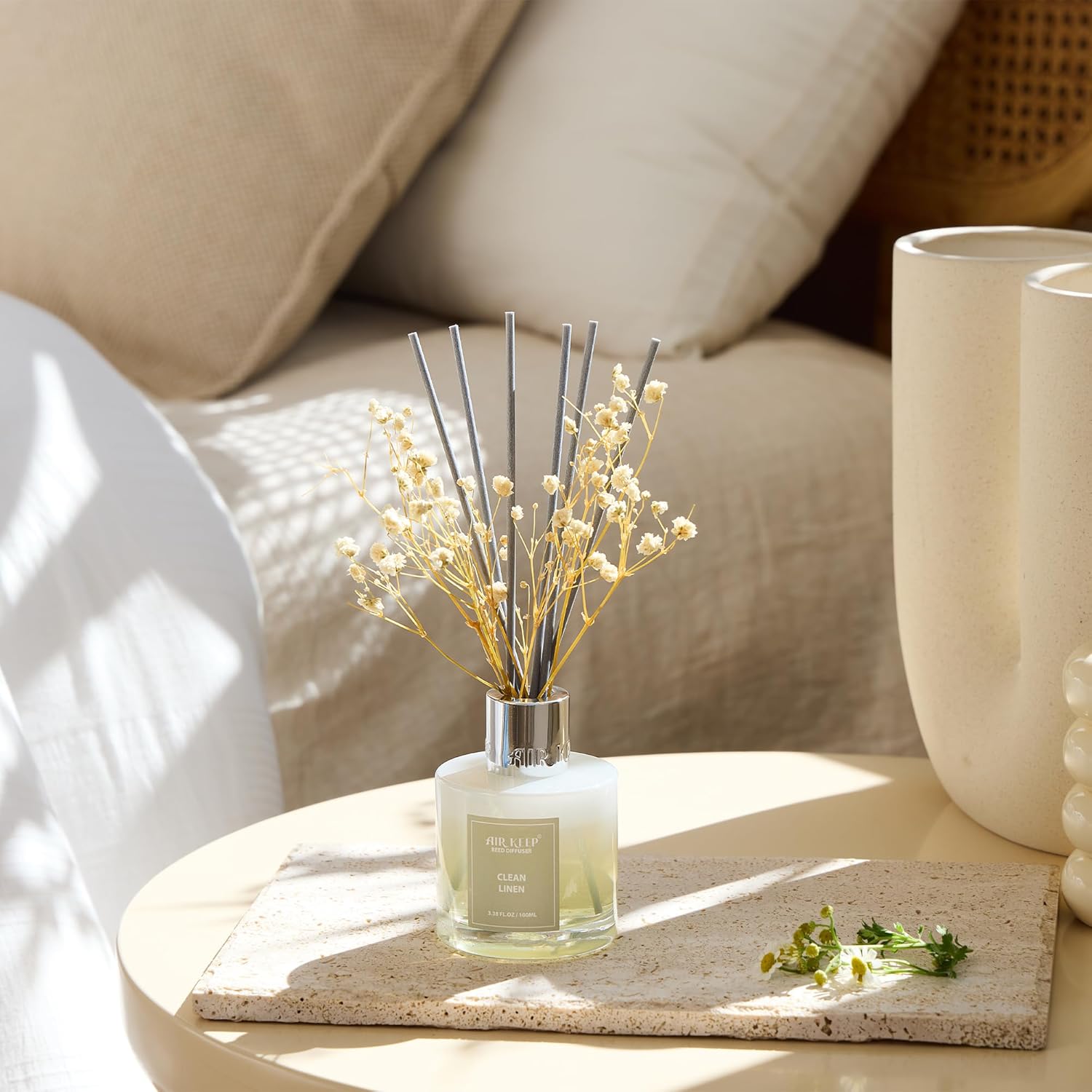 Reed Diffuser Set, 3.38 fl oz  - Home Bathroom Cleaner avis et prix