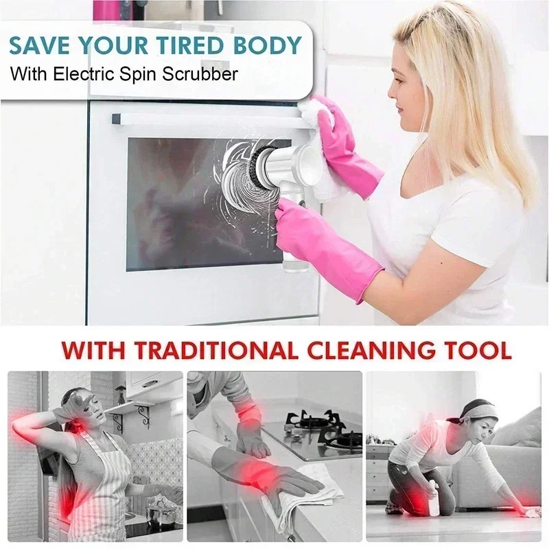Electric Spin Scrubber – Cordl - Home Bathroom Cleaner avis et prix
