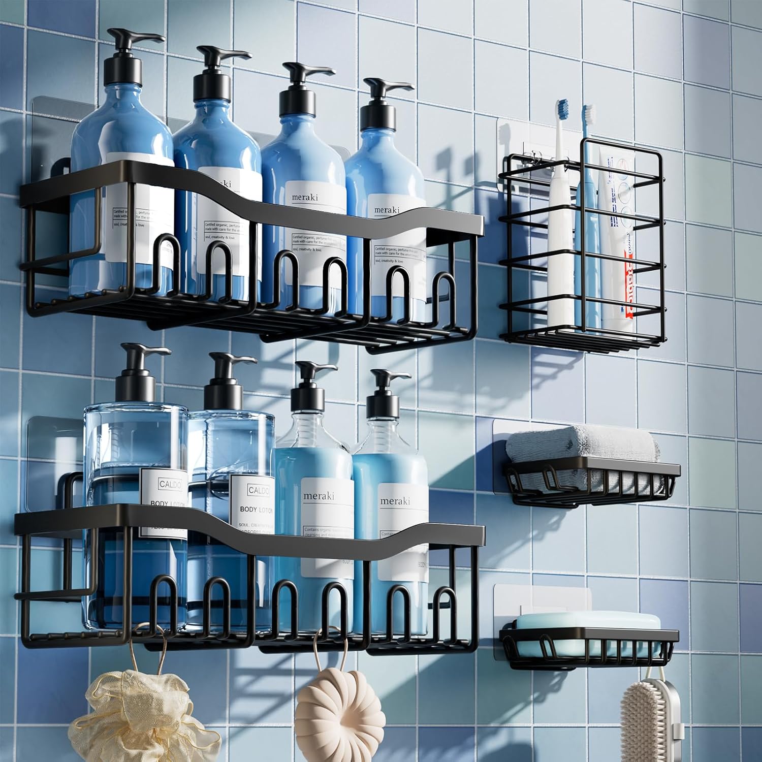 5-Pack Rustproof Stainless Ste - Home Essentials Bathroom Organizer avis et prix