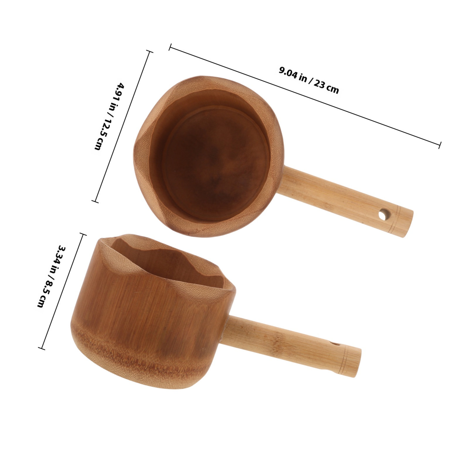 Bamboo Water Ladle Long Handle - Home Bathroom Sauna avis et prix