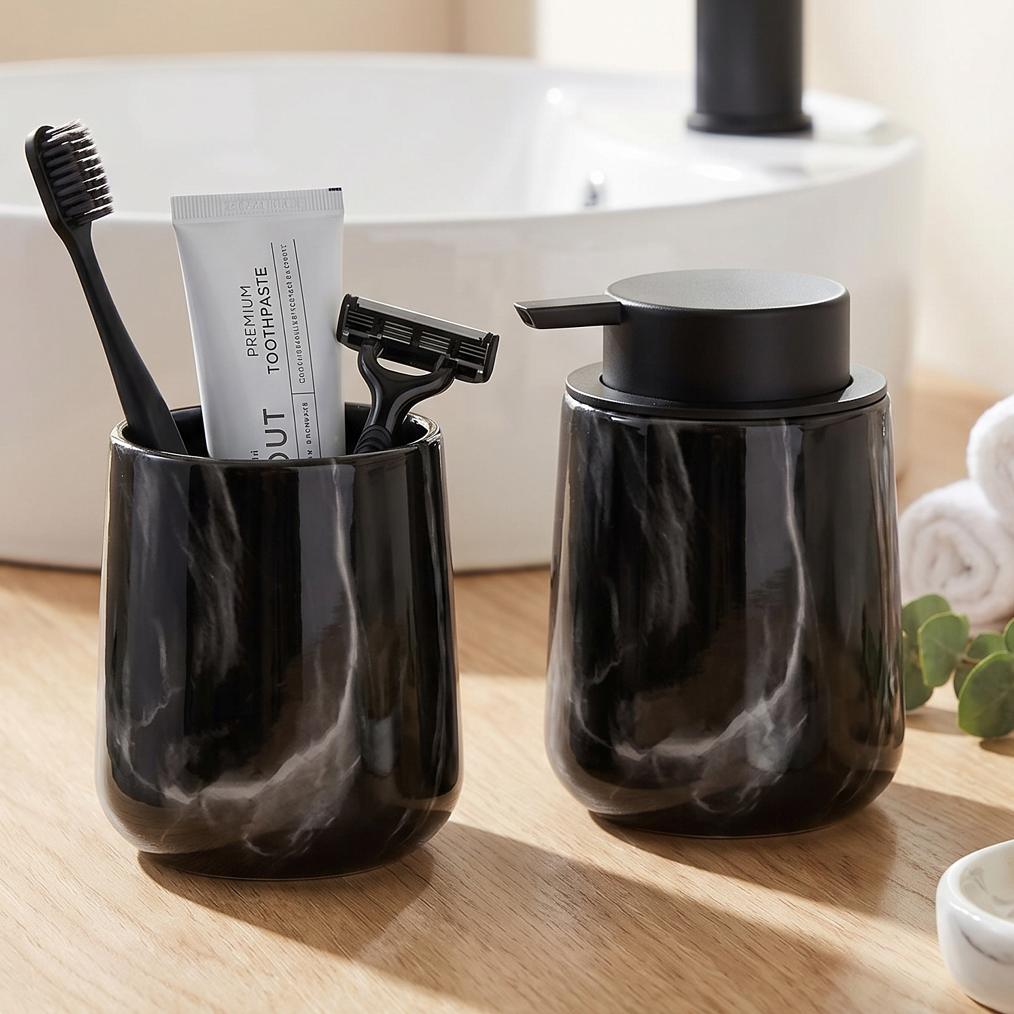 Elegant Hand Soap Dispenser an - Home Essentials Bathroom Organizer avis et prix