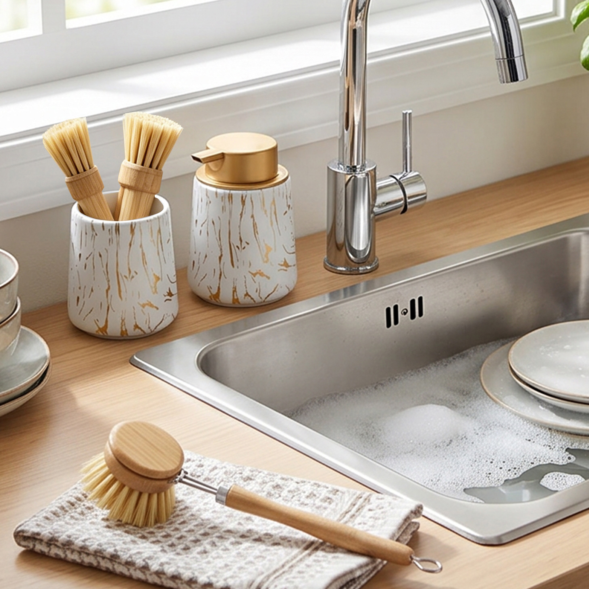 Bathroom Accessories Set - Foa - Soap Dispenser Pump avis et prix