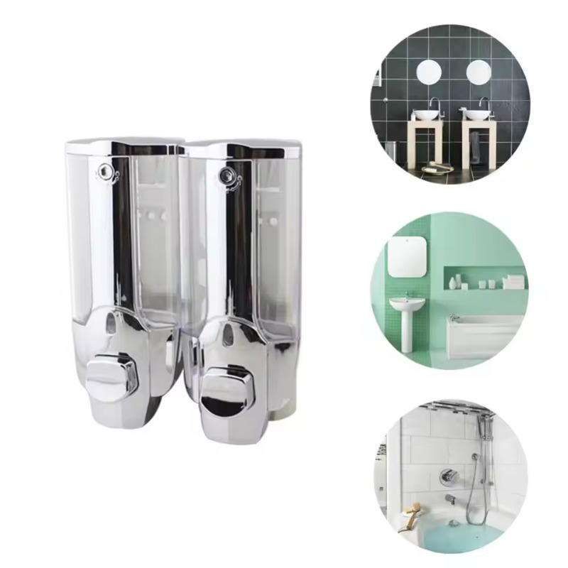 NEW ABS Wall Mounted Soap Disp - Home Bathroom Wall Soap Dispenser avis et prix