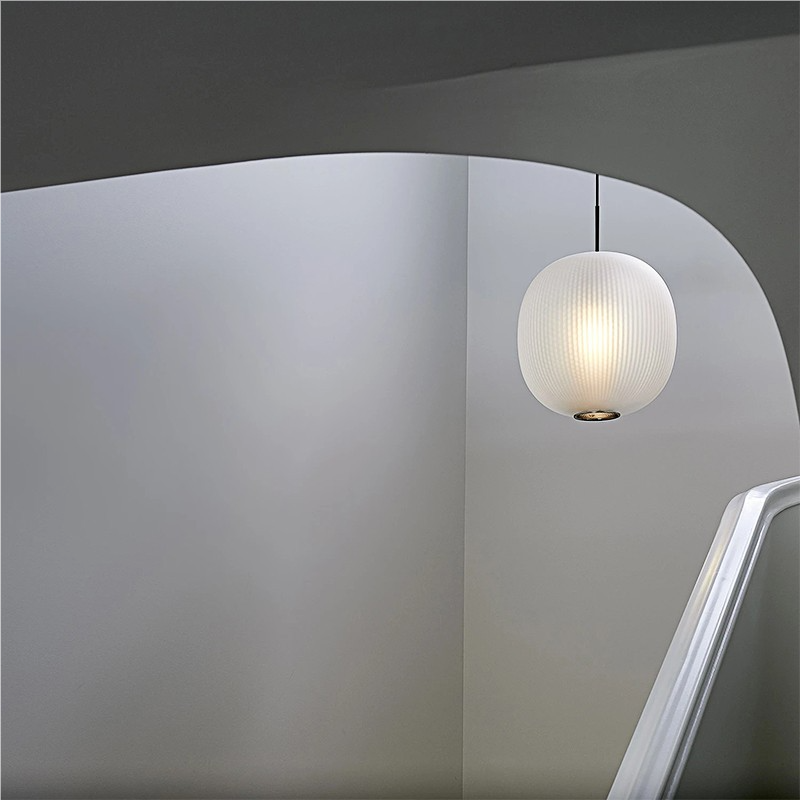 Simple Matte E27 Glass Pendant - Home Bathroom Design Simple avis et prix