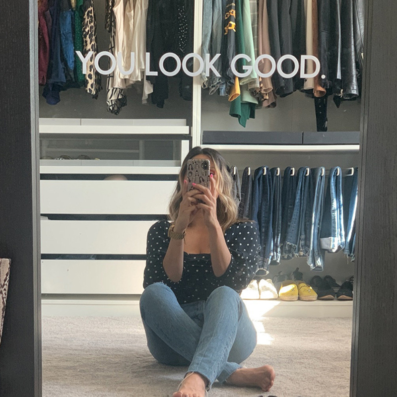 You Look Good Mirror Wall Stic - Home Bathroom Tiles avis et prix