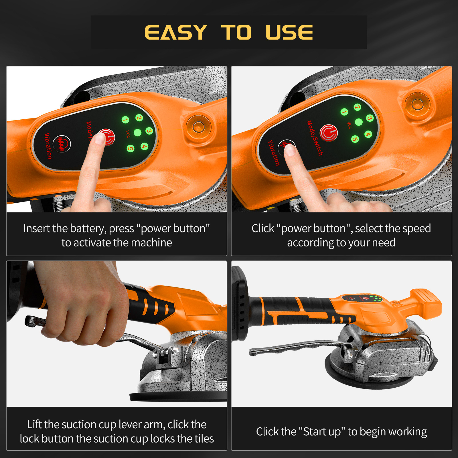 Cordless Tile Vibrating Tool M - Home Bathroom Tiles avis et prix