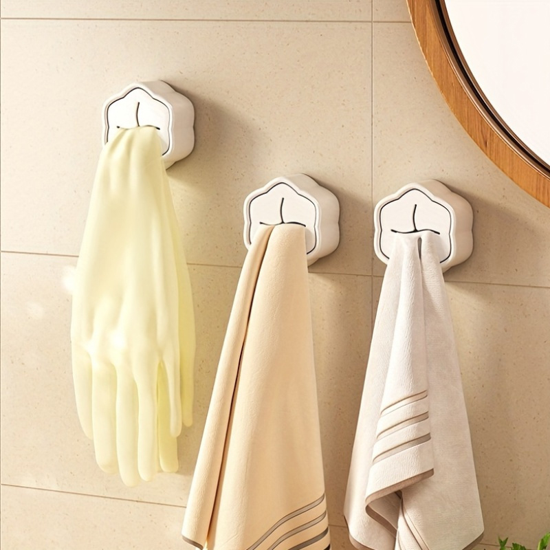 6PCS Self Adhesive Towel Holde - Home Office Bathroom avis et prix