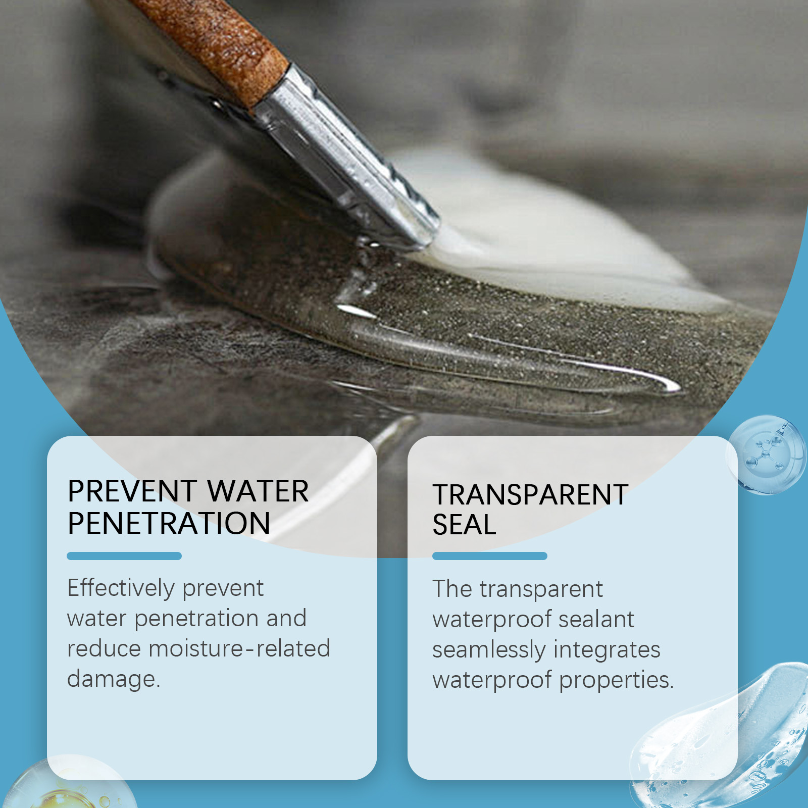 Transparent Waterproof Sealant - Home Bathroom Tiles avis et prix