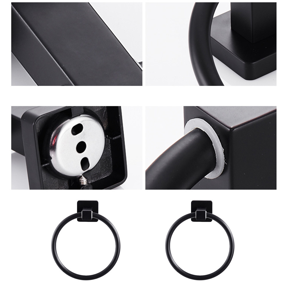 Aluminum Towel Ring Wall Mount - Home Bathroom Design Simple avis et prix