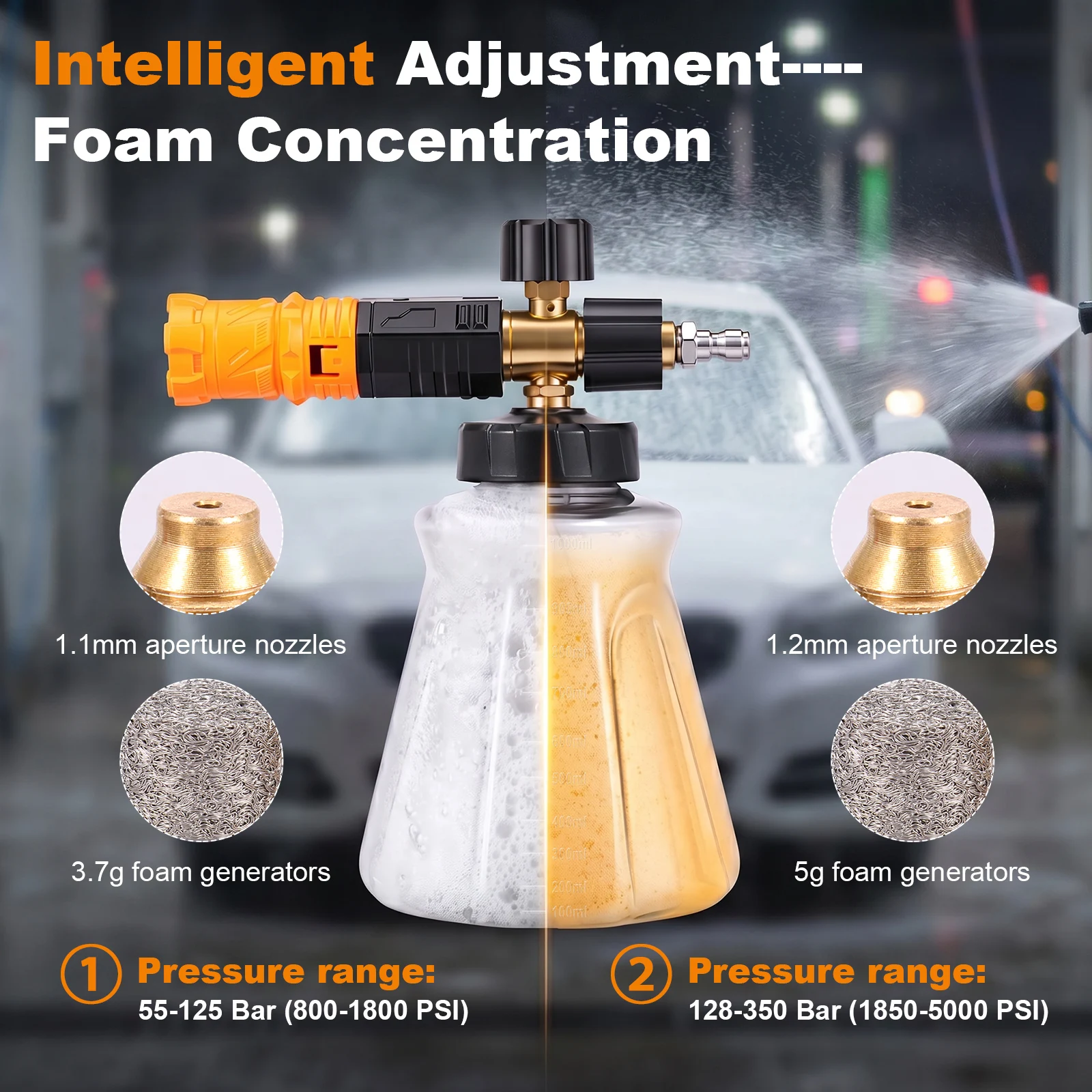Foam Cannon for Pressure Washe - Soap Dispenser Pump avis et prix