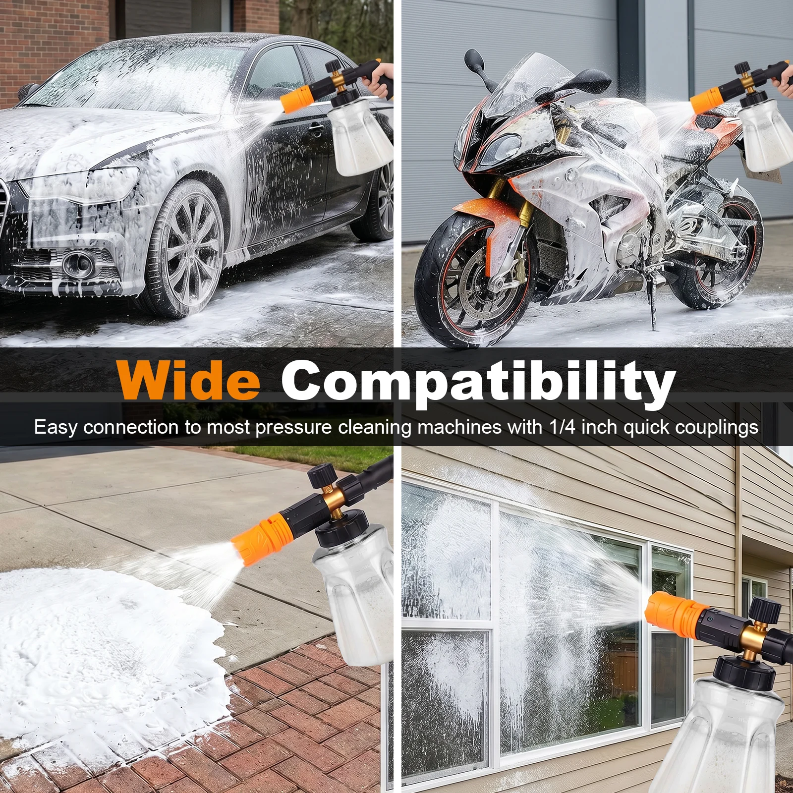 Foam Cannon for Pressure Washe - Soap Dispenser Pump avis et prix