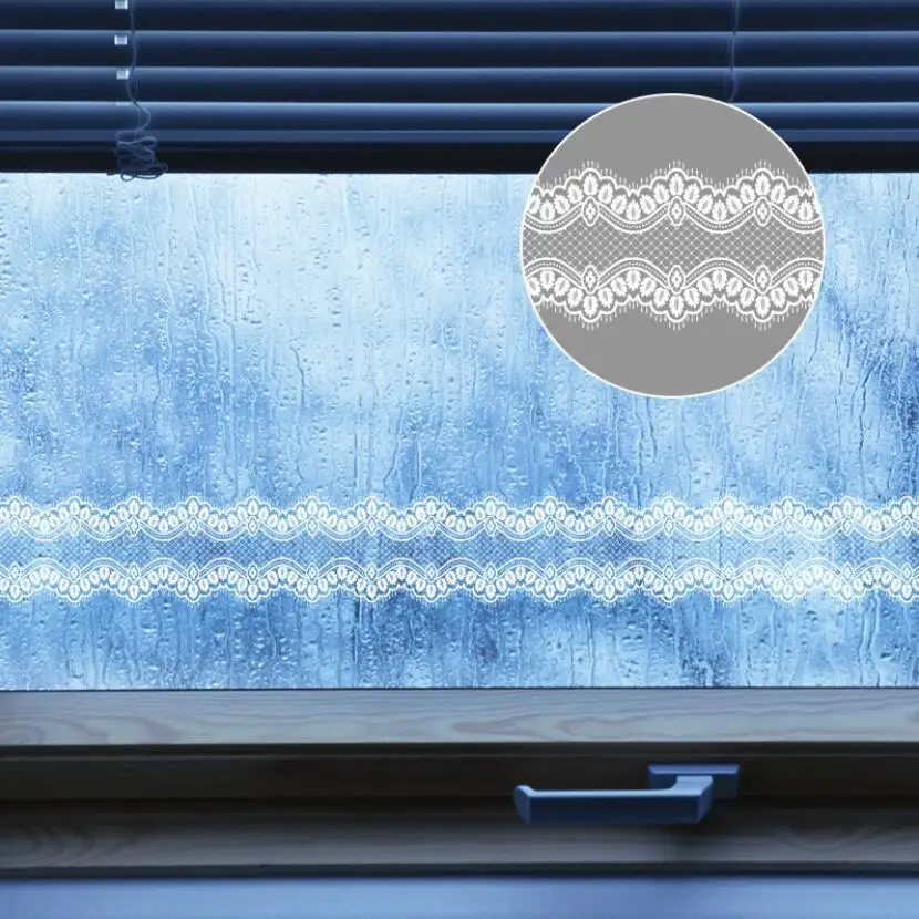 Sweet Lace Design Wallpaper Bo - Home Bathroom Tiles avis et prix
