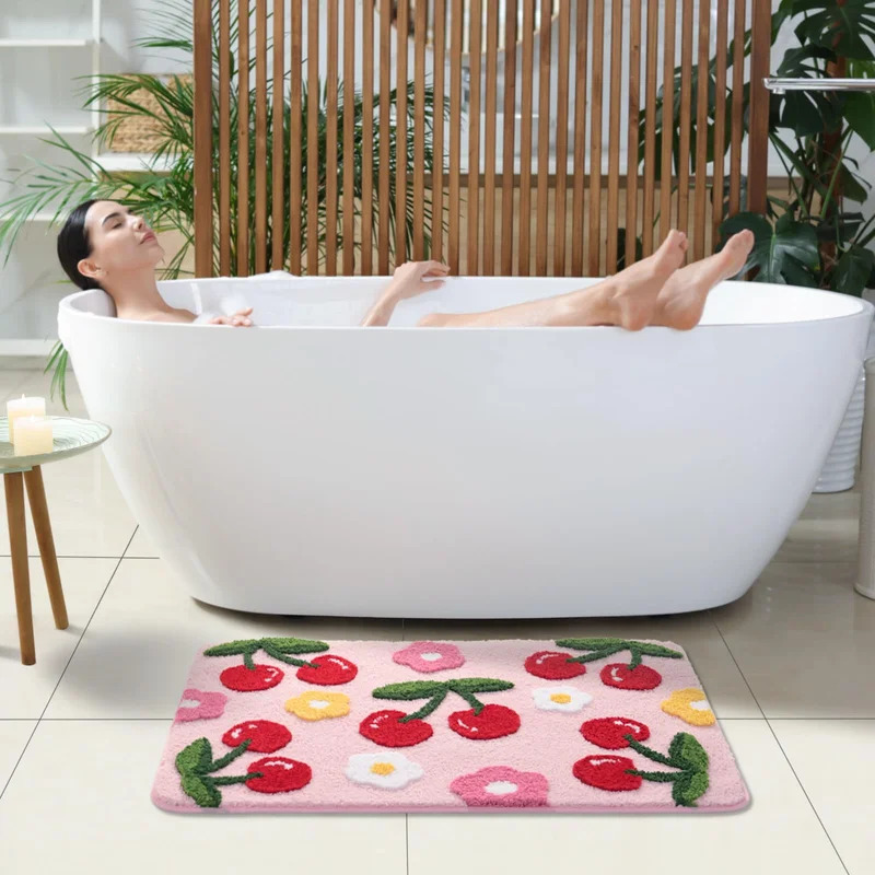 VIKAMA Beige Bathroom Mat Colo - Zara Home Bathroom Accessories avis et prix
