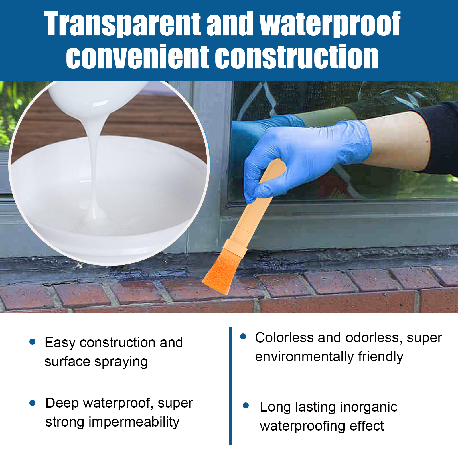 Transparent Waterproof Coating - Home Bathroom Tiles avis et prix
