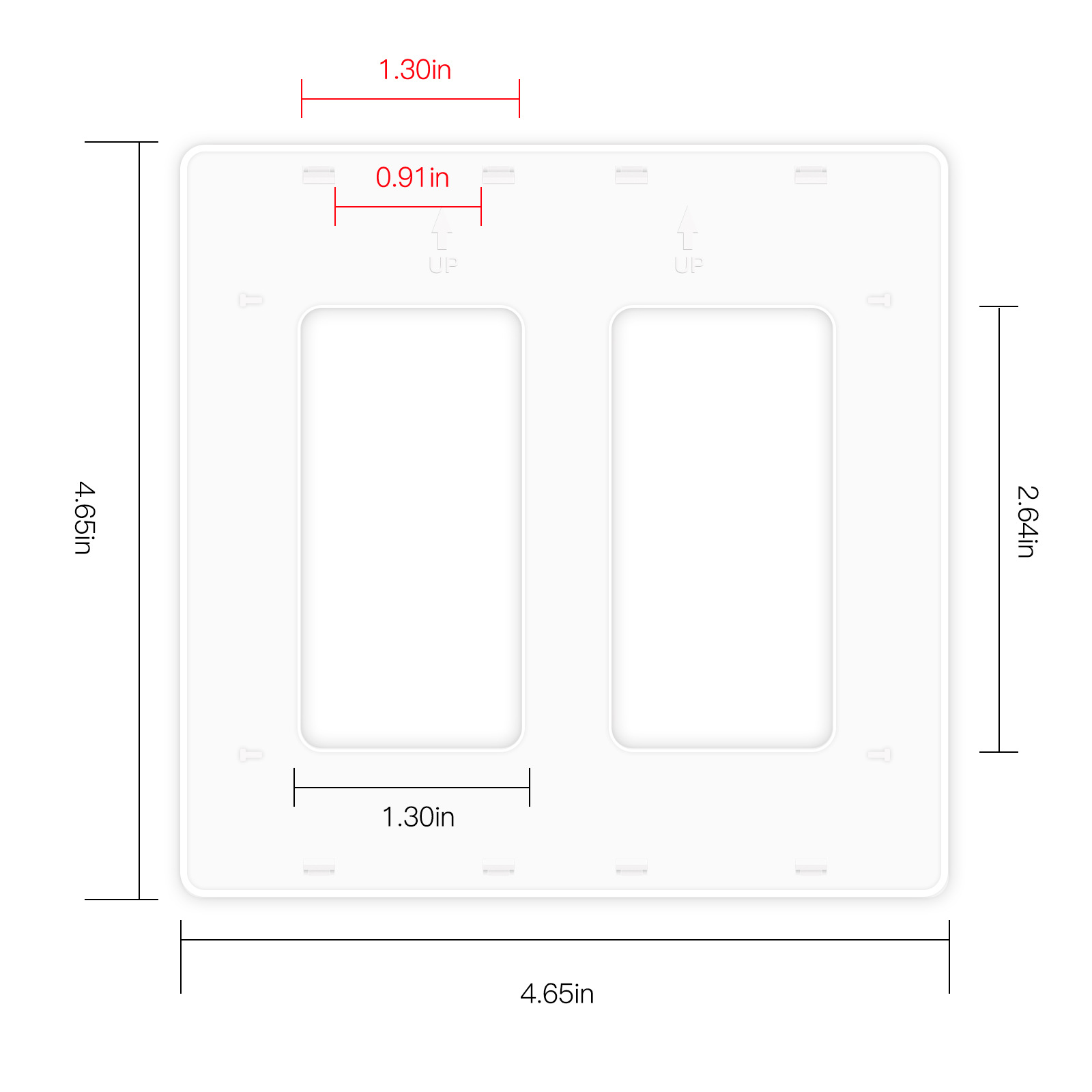 US、EU Type Switch Panel 2/3/4  - Bathroom Home Improvement avis et prix