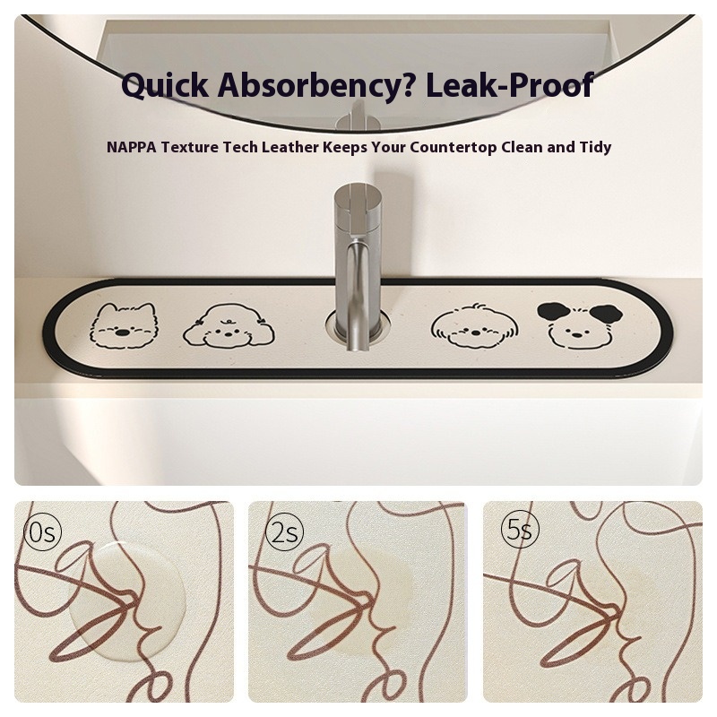 Kitchen Faucet Draining Mat, B - Zara Home Bathroom Mat avis et prix